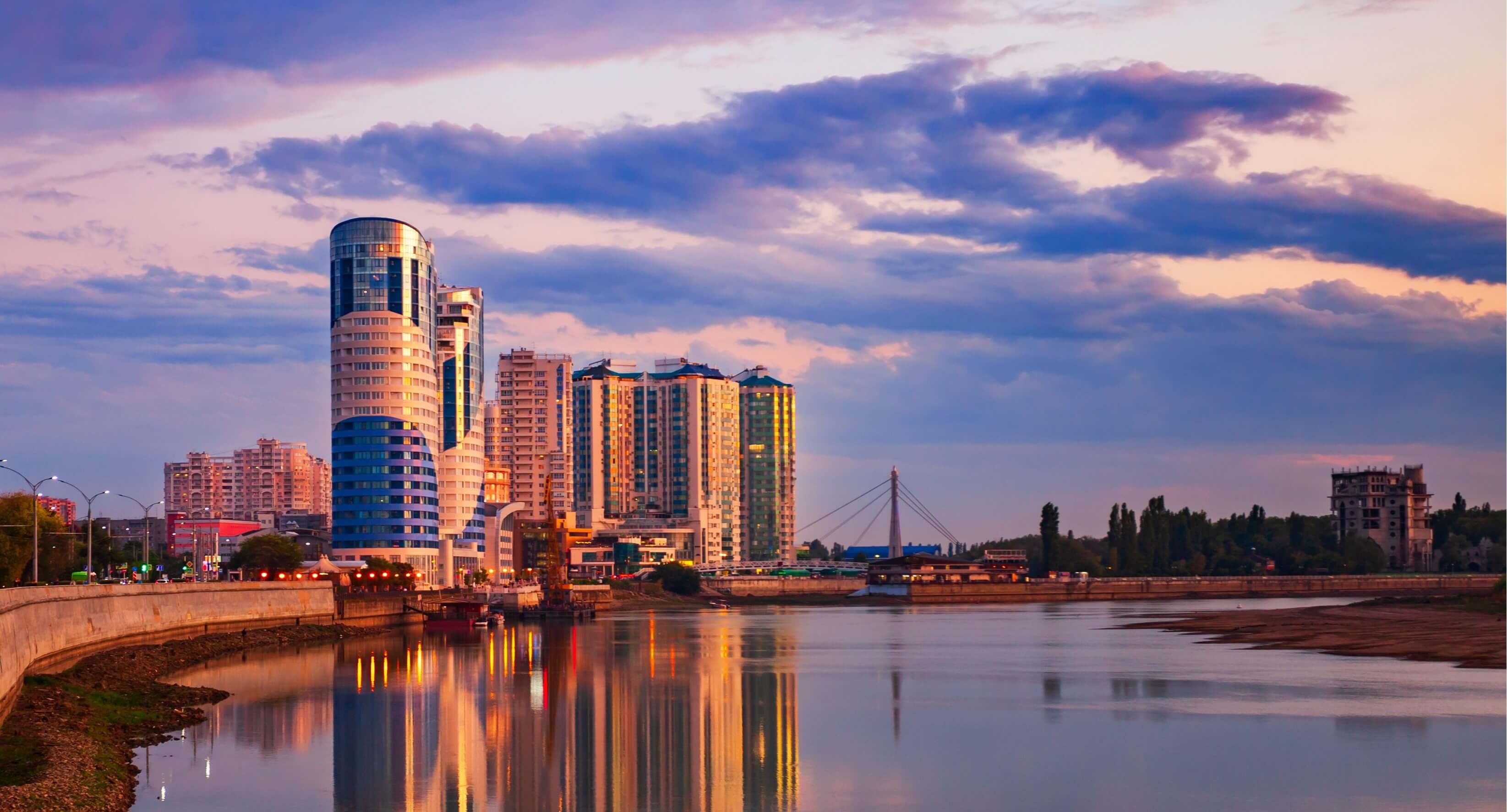 Regular container train from Vladivostok to Krasnodar (FKuS)
