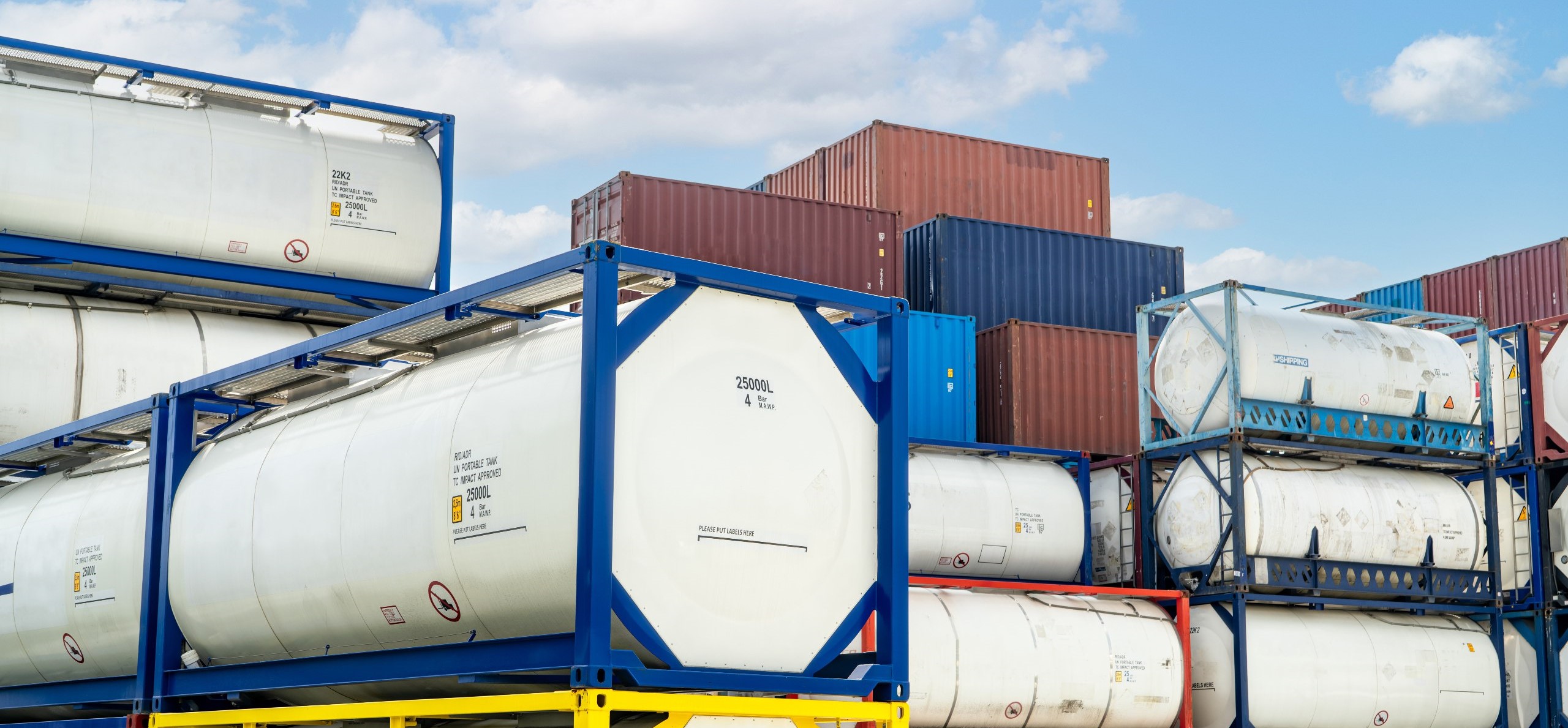 Cargo tank-container transportation