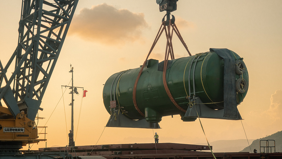 FESCO delivered equipment from Russia to Akkuyu nuclear power plant in Turkey FESCO delivered equipment from Russia to Akkuyu nuclear power plant in Turkey