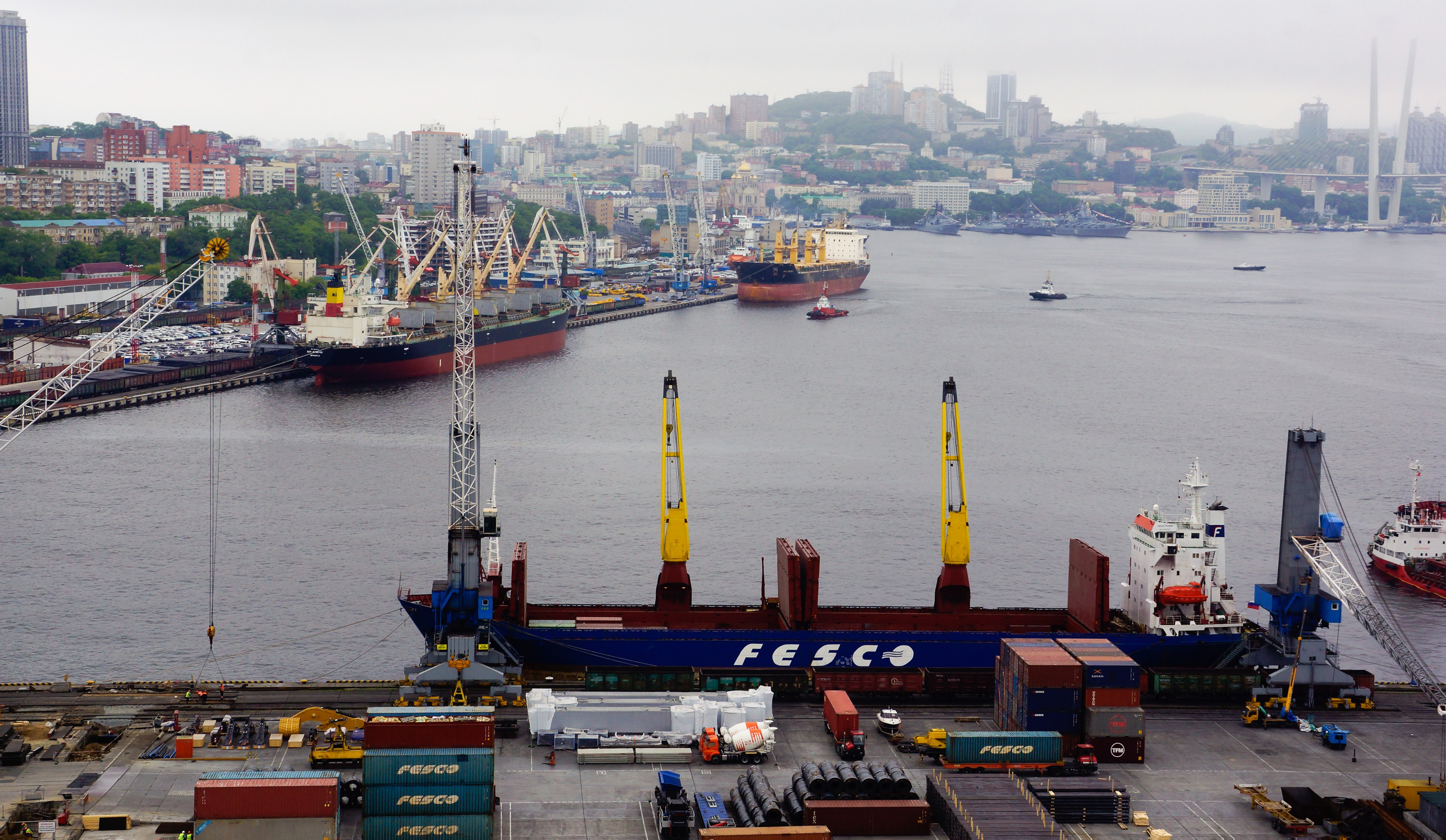 FESCO opened seasonal transportation to the ports of Chukotka FESCO opened seasonal transportation to the ports of Chukotka