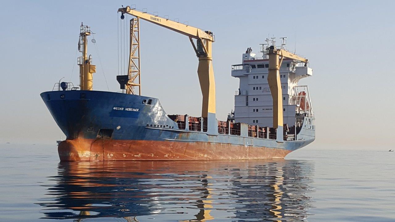 A general cargo ship added to FESCO fleet and increased the tonnage on the container service between Vladivostok and Sakhalin