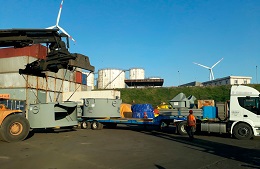FESCO delivered outsized Power Machine’s equipment to Vietnamese Power Plant under construction FESCO delivered outsized Power Machine’s equipment to Vietnamese Power Plant under construction