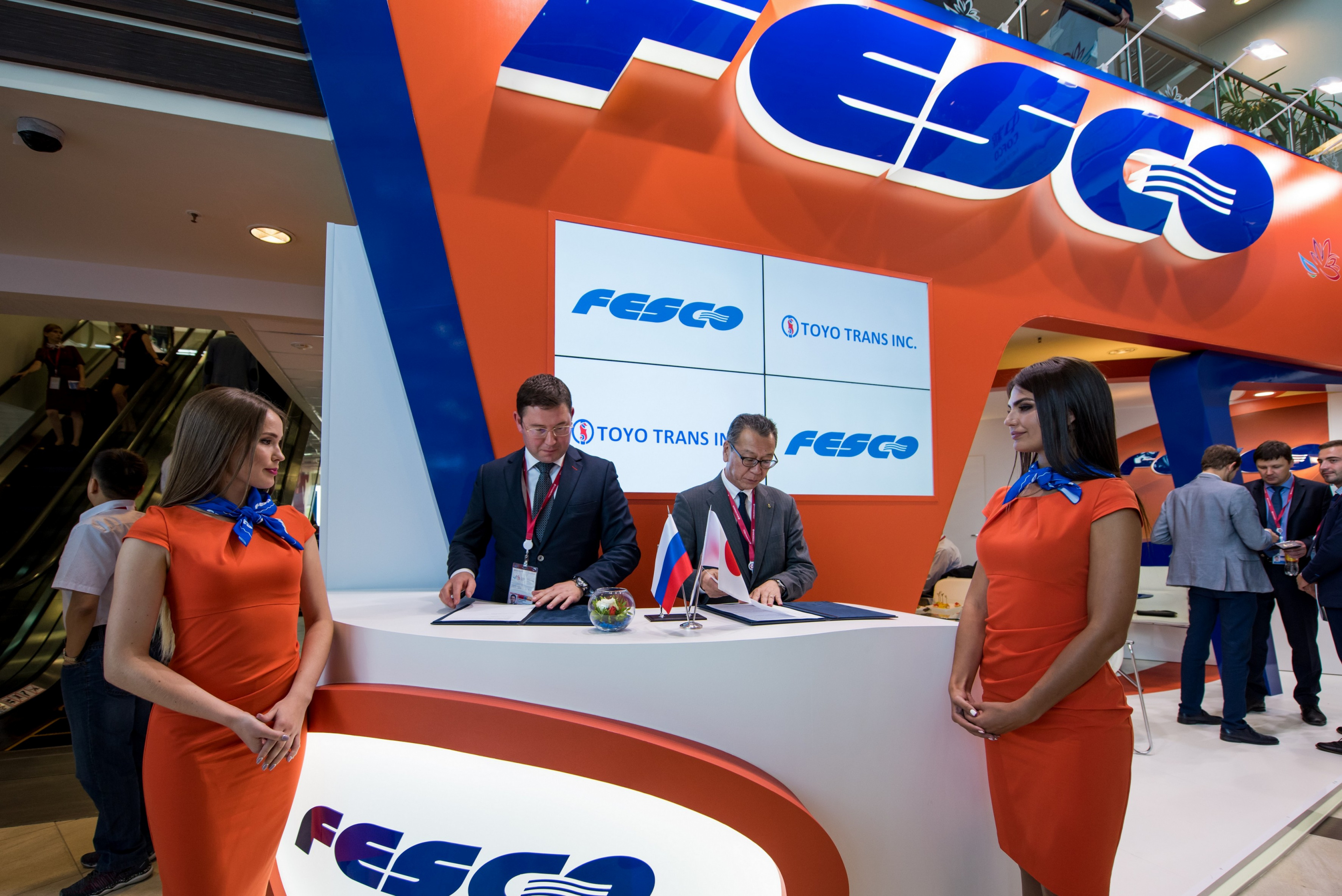 FESCO and Japanese Toyo Trans Have Agreed to Increase Volumes of Transportation from Japan to the European part of Russia by Trans-Siberian Railway FESCO and Japanese Toyo Trans Have Agreed to Increase Volumes of Transportation from Japan to the European part of Russia by Trans-Siberian Railway