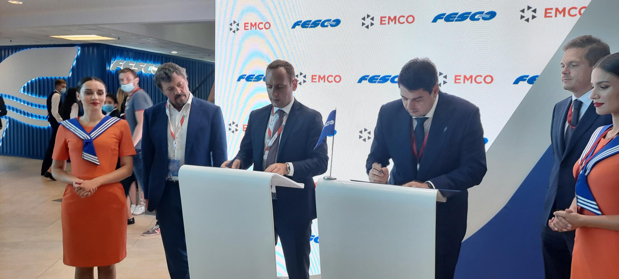 FESCO and EMCO Ltd. are to cooperate in transportation of heavy and oversized cargo from China and Europe to Sakhalin FESCO and EMCO Ltd. are to cooperate in transportation of heavy and oversized cargo from China and Europe to Sakhalin