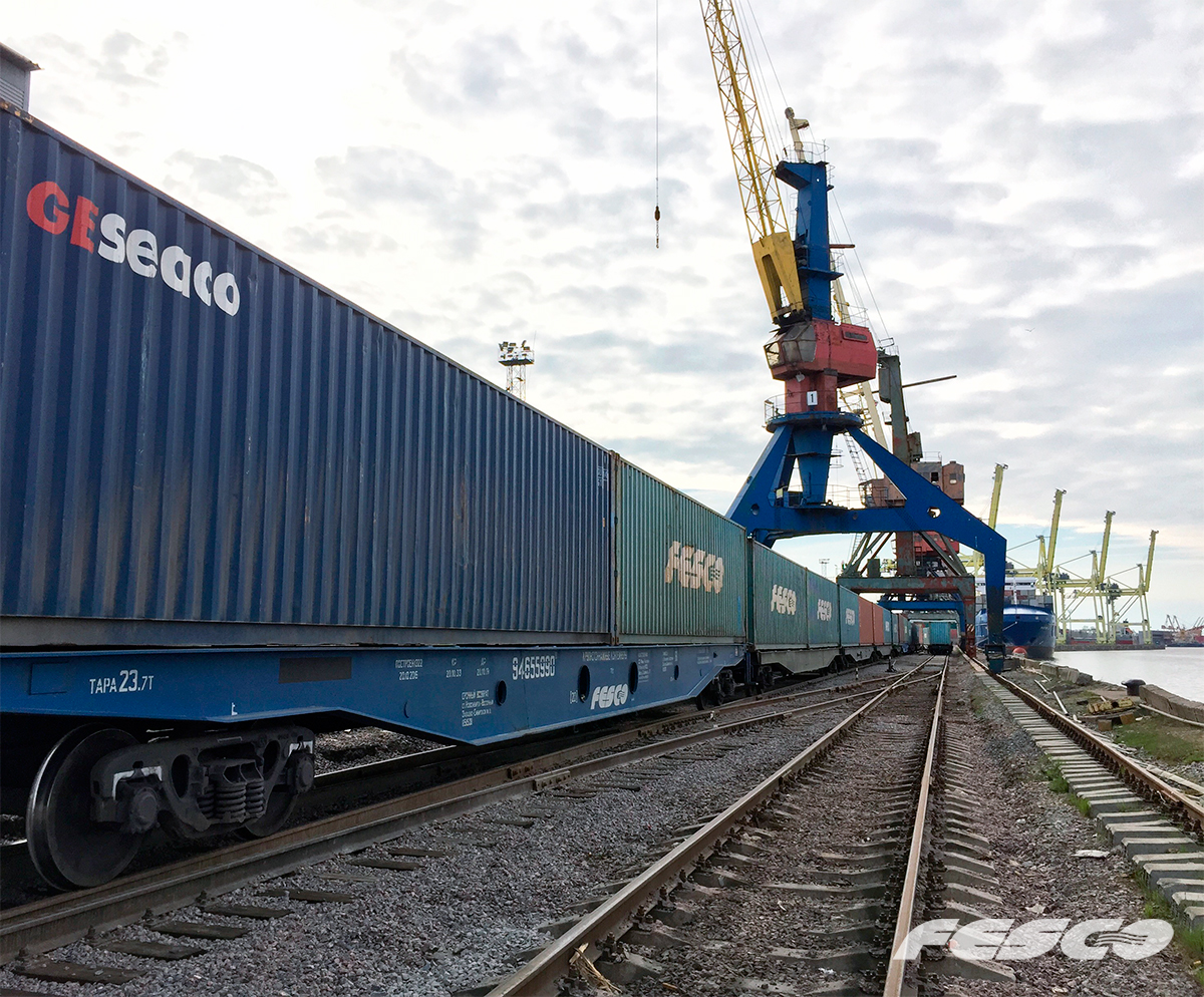 FESCO starts regular rail transportation of export cargo to the ports of St. Petersburg FESCO starts regular rail transportation of export cargo to the ports of St. Petersburg
