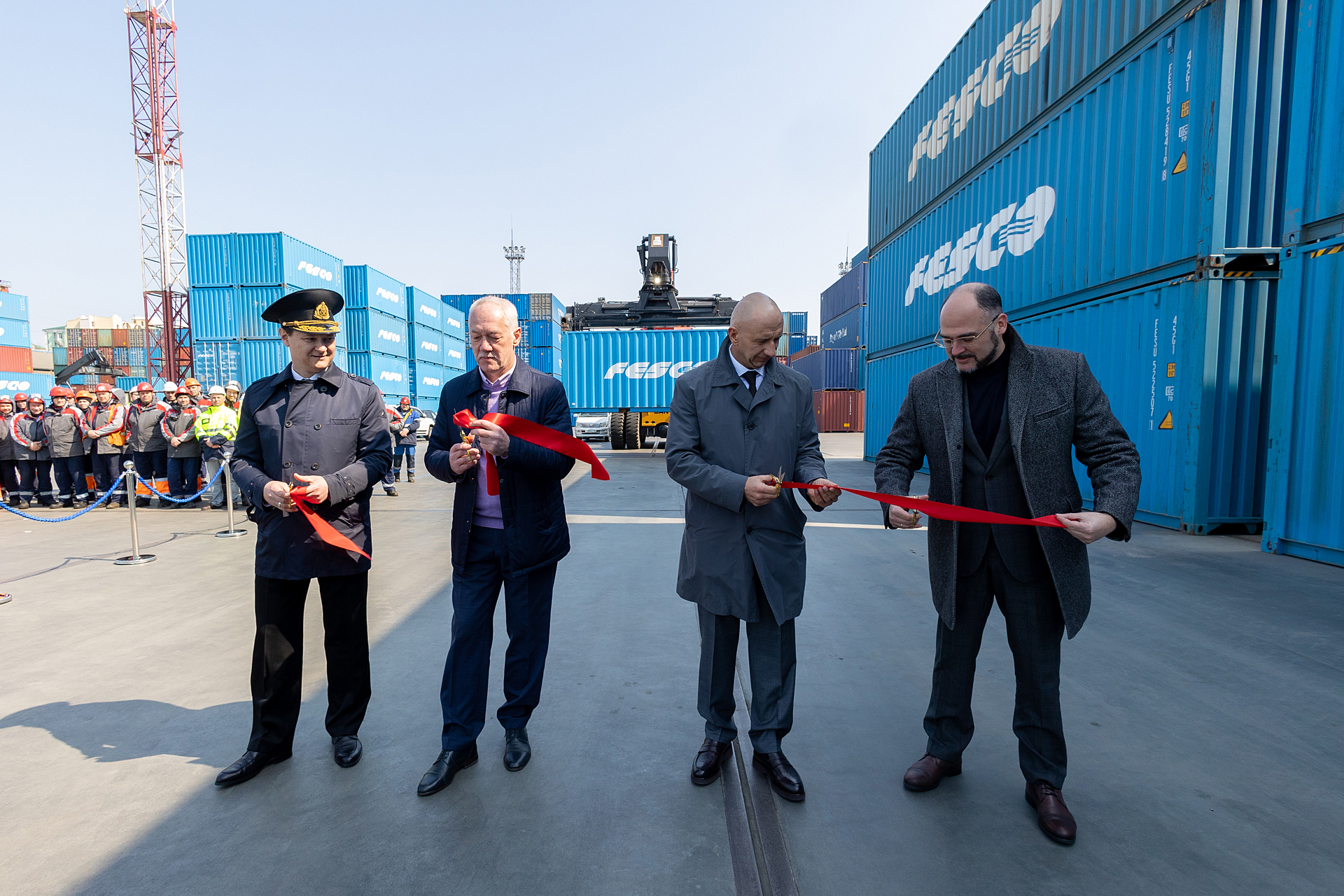 FESCO increases area of container warehouse in Commercial Port of Vladivostok by 20%