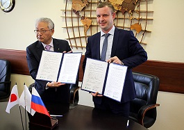 Commercial Port of Vladivostok and port Fushiki-Toyama (Japan) signed an agreement on international and foreign economic relations